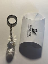 Swarovski Crystal Keyring 25mm Clear – Faceted Ball Keychain, Brilliant S IMAGE