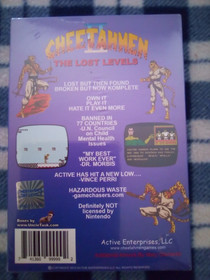 Cheetahmen 2 - The LostLevels (NES) 2013 Kickstarter Exclusive Signed & Sealed