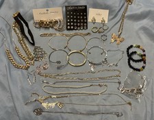 49 Pc Lot Jewelry New Costume Stocking Stuffers Girls Christmas Gifts Upcycle  