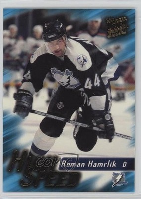 1995-96 Fleer Ultra Extra High Speed Roman Hamrlik #9 0q3