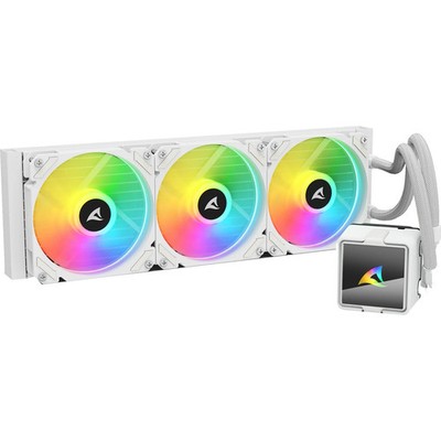 Sharkoon S60 ArGB Water Cooling (White, 4-Pin PWM)