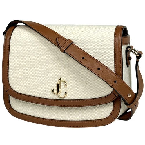 Jimmy Choo Logo Shoulder Bag Ladies' Used BUYS-0