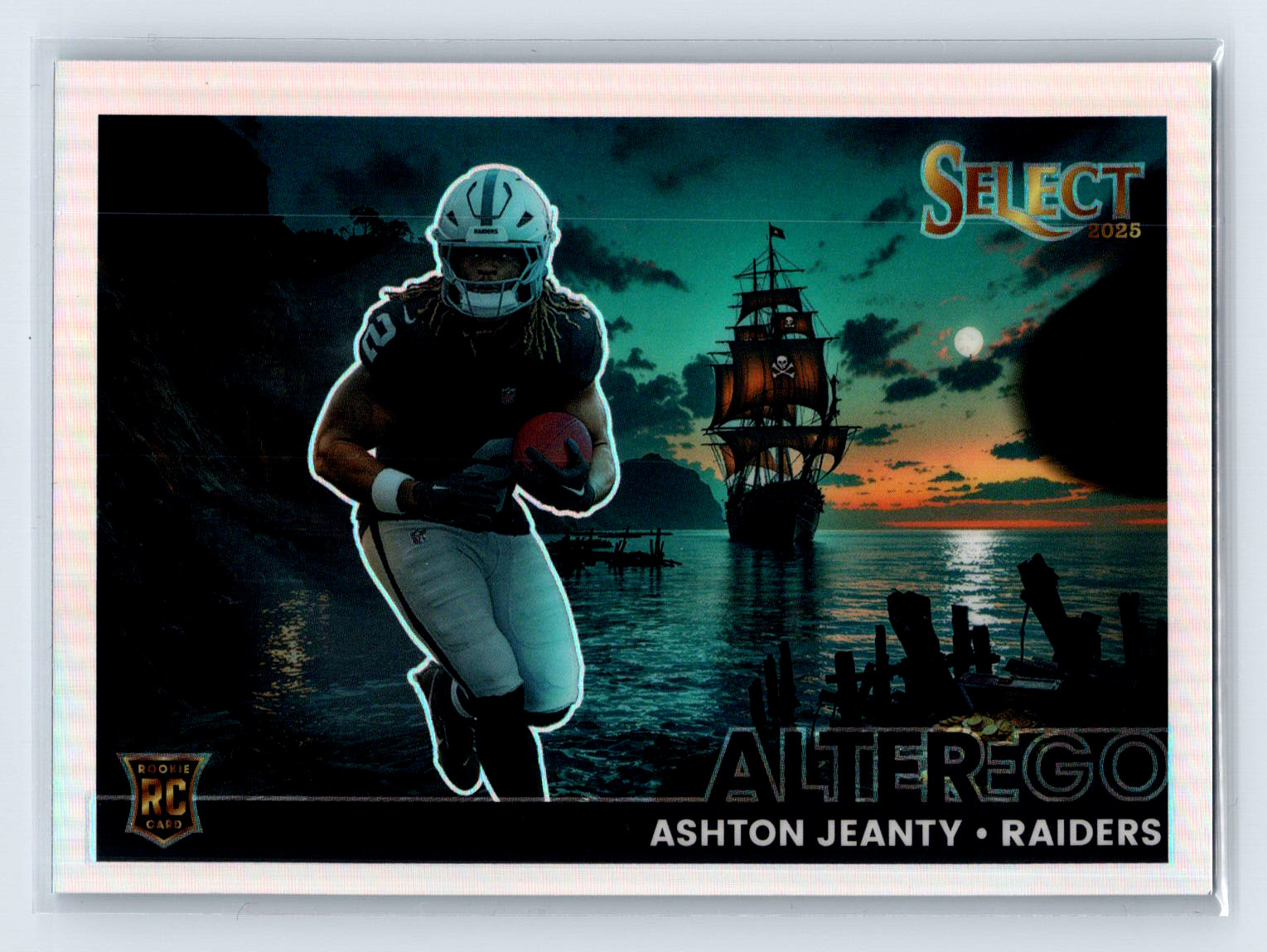 Ashton Jeanty Rookie 2025 Panini Select Alter Ego Case Hit Las Vegas Raiders #23