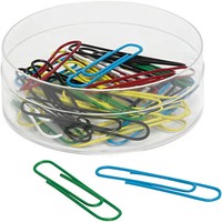 4 Bis 60X Wedo BüRoklammern, Kunststoffummantelt, 50 Mm - Spare Bis Zu 52%