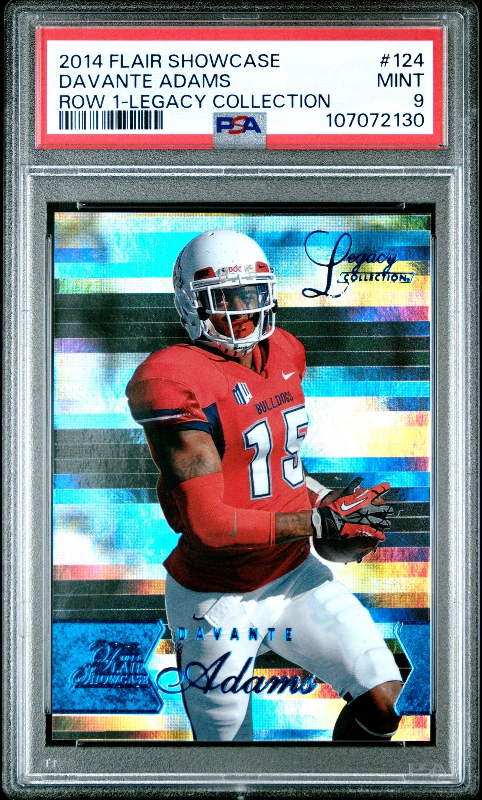 Davante Adams Flair Showcase #124 Row 1-Legacy Collection