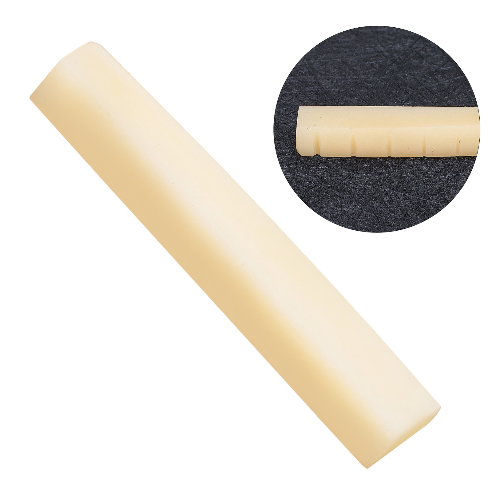 Unbleached Acoustic Guitar Nuts Fit For 43mm Guitar Slot Pure Complete Bone Fit