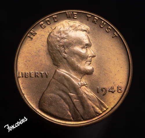 ✅  1948-P Lincoln Wheat Cent Penny - UNC