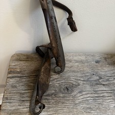 pair of antique clamp-on ice skates