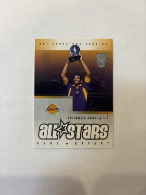 2002-03 Fleer Hot Shots Kobe Bryant #159 All-Stars HOF Los Angeles Lakers