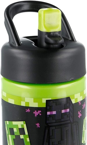BOTTIGLIA IN PP 410 ML MINECRAFT - Foto 9 di 12