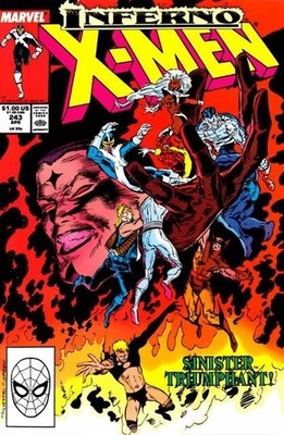 Uncanny X-Men (1963) # 243 (8.0-VF) Inferno, X-Factor, Mr. Sinister 1989