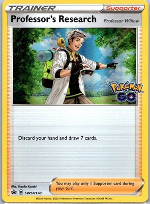 Professor's Research - Promo SWSH: Sword & Shield Promo Cards SWSH178 NM