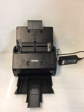 Epson WorkForce ES-400 II Color Duplex Document Scanner J382D w/ Power Adapter