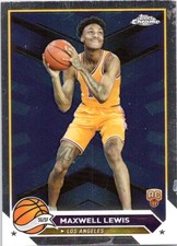 2023-24 Topps Chrome #16 Maxwell Lewis Lakers RC