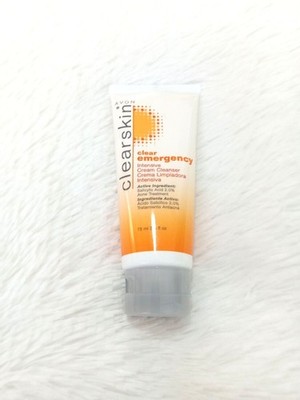 AVON CLEARSKIN Clear Emergency Intensive Cream Cleanser (2.5 floz) ''RARE'' SEALED