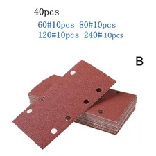 8 Slot Aluminum Oxide Sandpaper Abrasive Polyester Flocking for Smooth Finishing