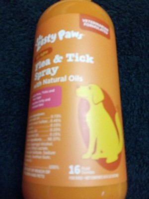 Zesty Paws Flea & Tick Spray for Dogs 16oz BB: 12/2027