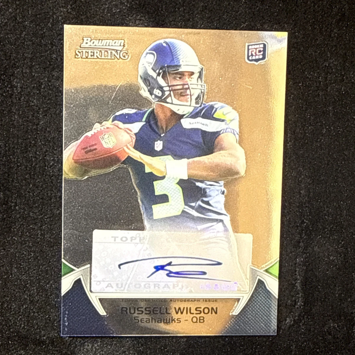 25+ Russell Wilson Autograph Football Trading Cards for sale