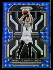 2021-22 Panini Prizm #300 Marcus Zegarowski NBA 75th Anniversary Rookie card