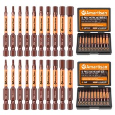 20-Piece Allen Wrench Drill Bit Set