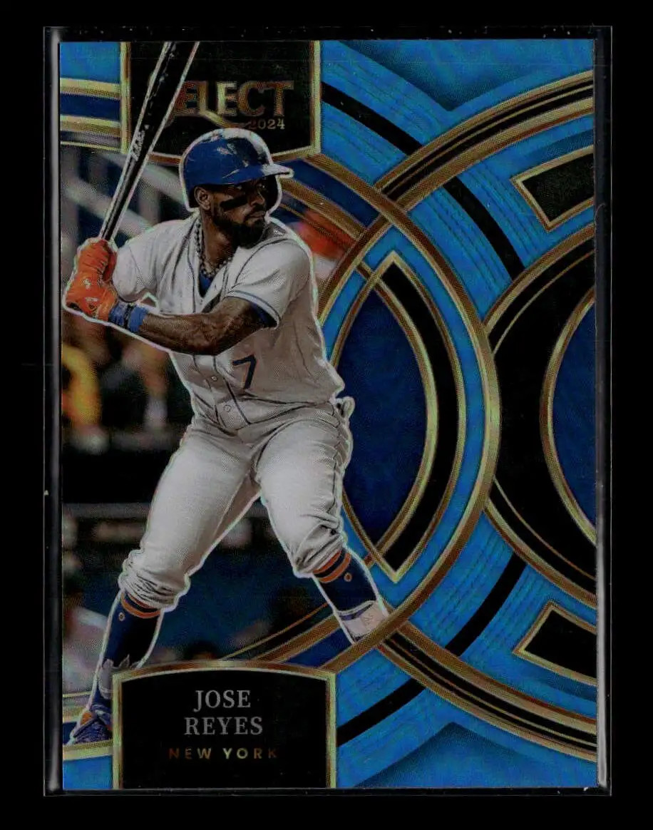 Jose Reyes 2024 Panini Select Blue Prizm #61 #/199