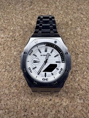 Reloj Casio GA2100 Mod Con Cristal De Zafiro