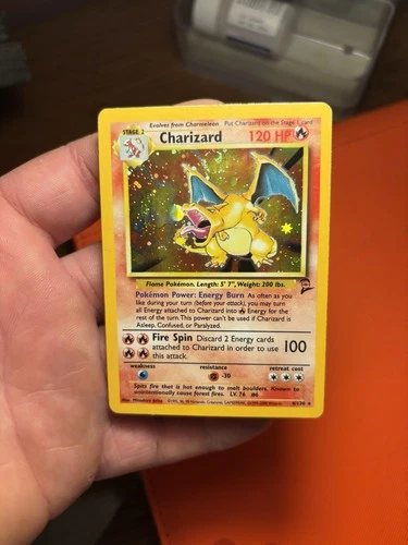 Pokémon Base Set 2 Charizard Holo Rare