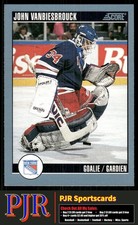 John Vanbiesbrouck 1992-93 Score Canadian #160 New York Rangers