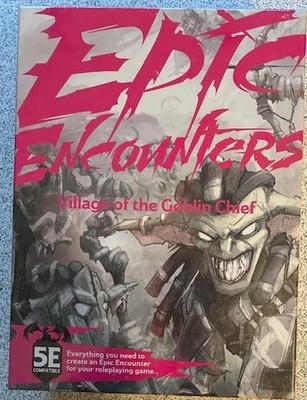 Epic Encounters Village of the Goblin Chief NEW SEALED for 5e RPG fantasy games