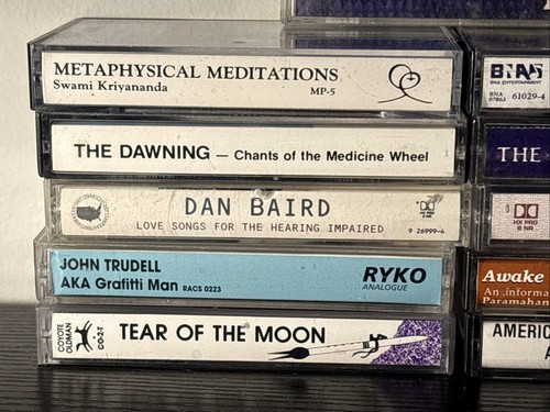 Lot of 11 Native American / Spiritual Tapes (Coyote Old man, Baird ...