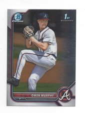 2022 Bowman Draft Chrome OWEN MURPHY #BDC-145 1st Bowman RC Y438