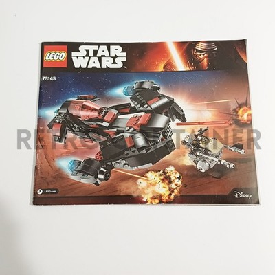 Lego Vintage Anleitung Instructions Set 75145 - Star Wars Eclipse Fighter