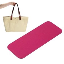 12x5 Inch Felt Base Shaper Bag Bottom Shaper Pad Purse Liner Fuchsia