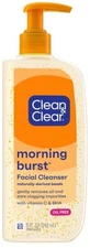 Clean & Clear Morning Burst Oil Free Facial Cleanser + Vitamin C, 8oz
