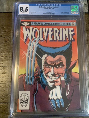 Wolverine #1 Limited Series Key Issue CGC 8.5