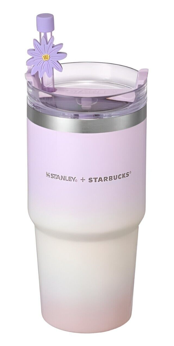 【STARBUCKS KOREA】×スタンレー サンクスフラワーステンレスボトル STARBUCKS Korea 2024 SS Thanks Flower Stanley Quencher Tumbler