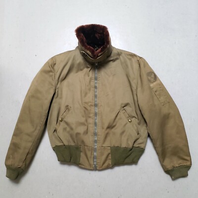 40's WW2 US AIR FORCE B-15 FLIGHT JACKET