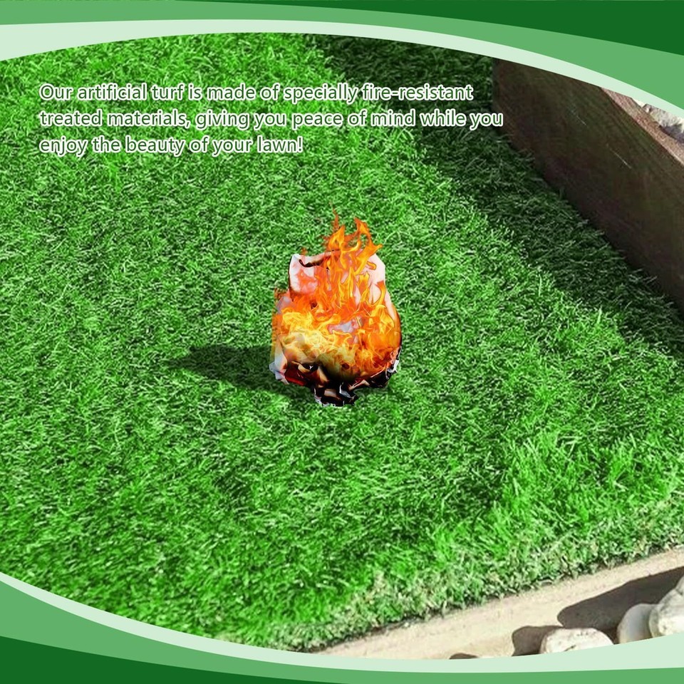 118 x 39.5in Dog Grass Pad, Extra Large Artificial Grass Turf Mat, Fake