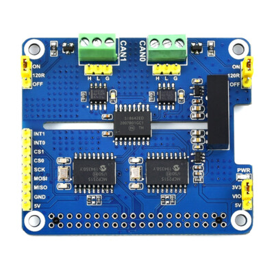 2-Kanal RS485 CAN Erweiterungs-Shield für Raspberry Pi, Dual-Chip-Lösung 