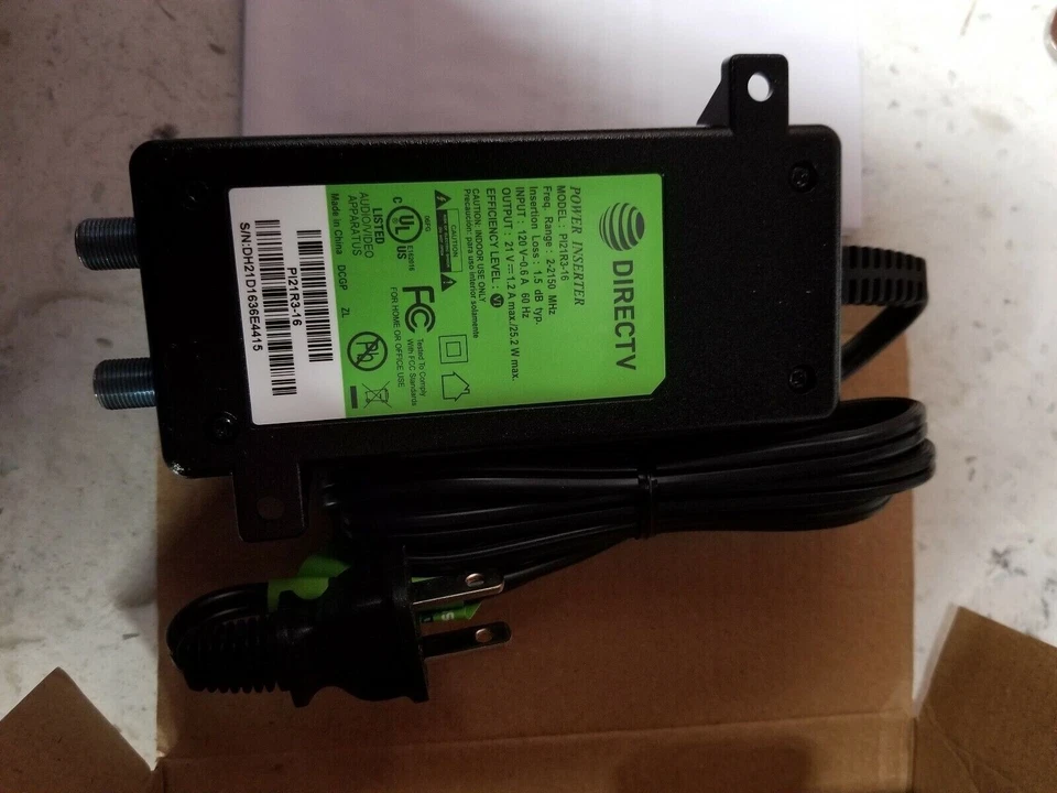 DIRECTV PI21R3-16 21V POWER INSERTER FOR SWM LNBS SL3 SL5 KA/KU GREEN LABEL - Image 3 of 4