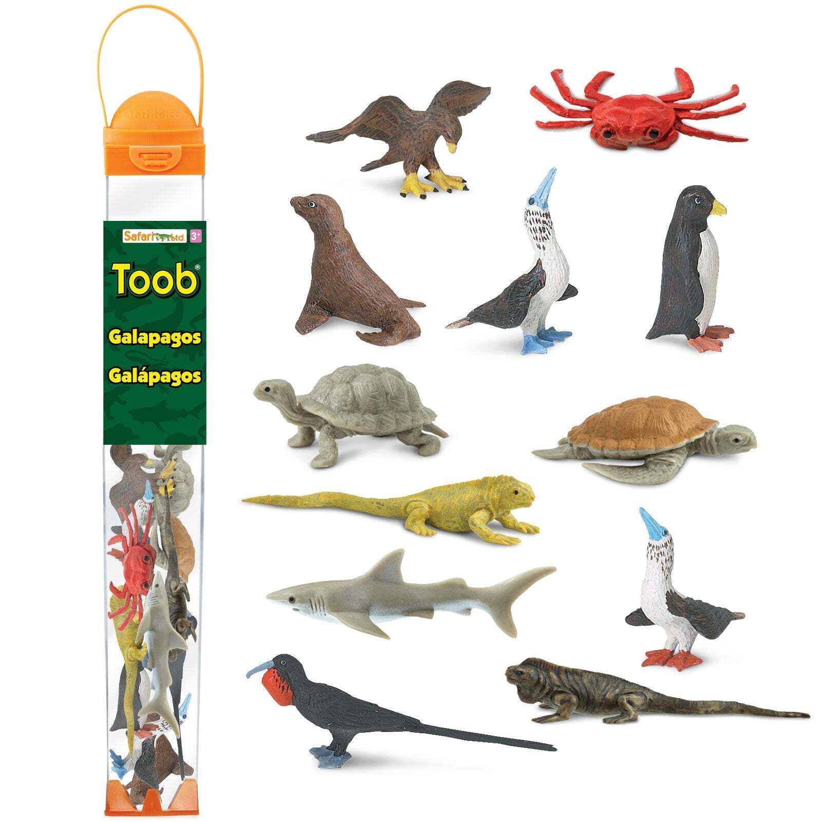 Safari Ltd Galapagos TOOB® Miniature Toy Figurine Set for Kids
