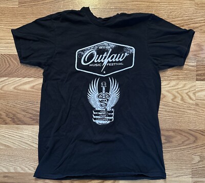OUTLAW EST. 2016 MUSIC FESTIVAL TOUR 2017 TEE SHIRT Sz XL