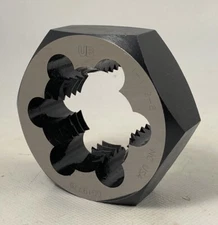 ☀️1-1/2-6 NC Hexagon Threading Die Hex Rethread, Union Butterfield, Made In USA