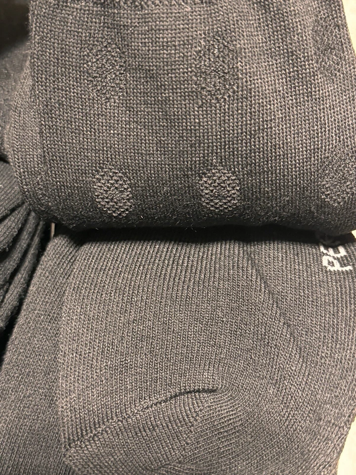 Perry Ellis Hombres Negocios Vestido Calcetines Negros 7-12 3pk De 5 (15 Calcetines) Elastizados Poliéster Foto 3 de 4