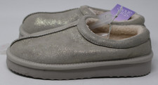 Women's Amira Suede Clog Slippers - Stars Above Metallic Gold SIZE 5 NWT