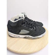 Air Jordan 5 Oreo Moonlight Size 7Y Youth GS Black White Sneakers Womens 8.5
