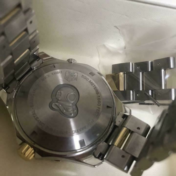 Men's Analog Wristwatch TAG Heuer Aquaracer 500m Calibre Automatic