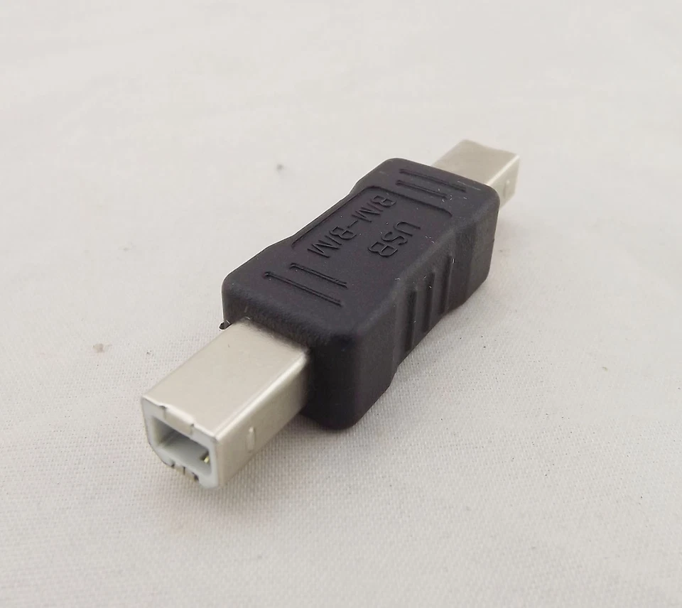 10pcs USB 2.0 Type B Male To USB B Male Printer Port Converter Adapter Connector - Image 4 of 4