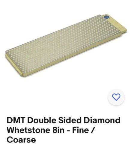 DMT Double Sided Diamond Whetstone 8in - Fine / Coarse - Picture 1 of 2
