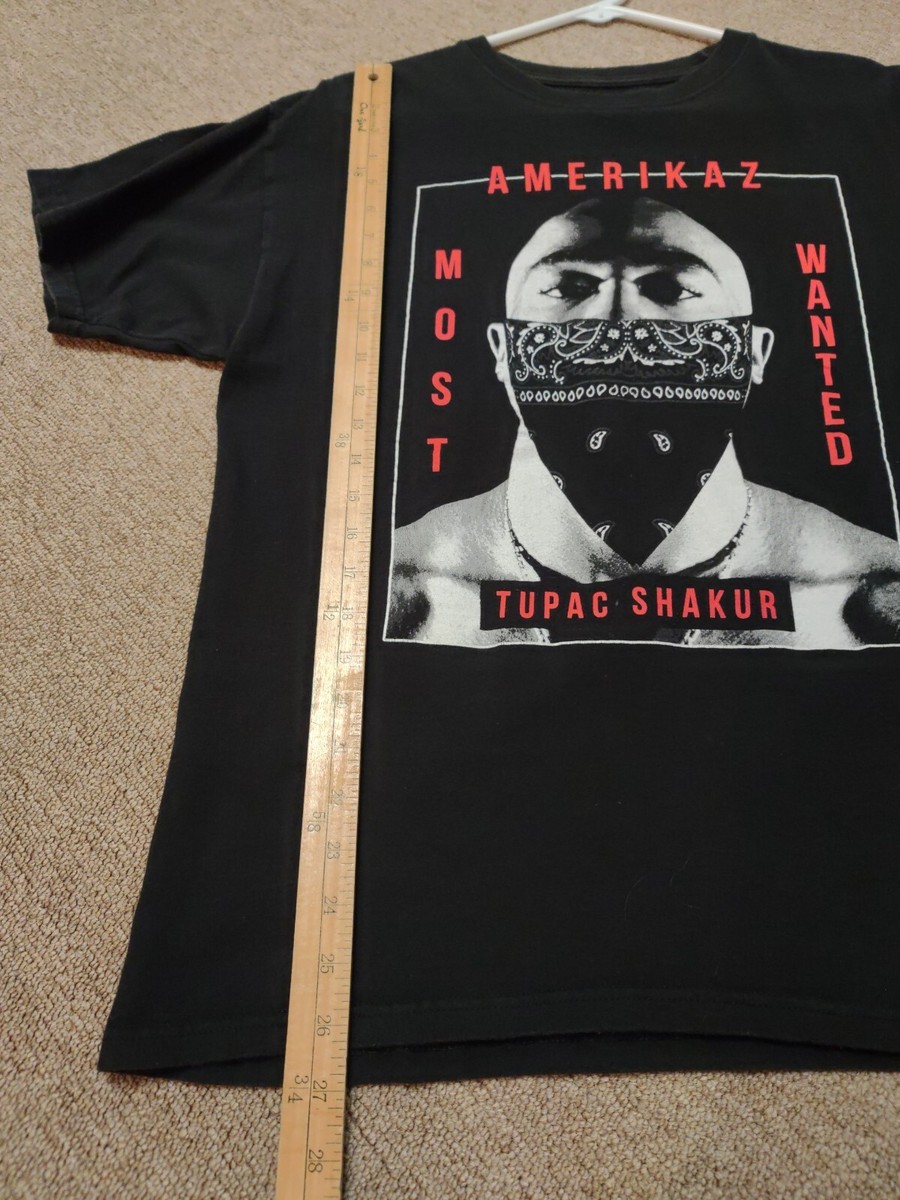 Tupac Shakur Amerikaz Most Wanted 2pac large shirt | eBay